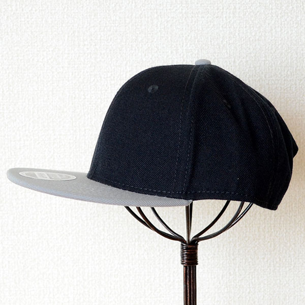 画像5: 帽子/キャップ オットー Otto フラットバイザー ウールブレンド(ライトグレー×ブラック)