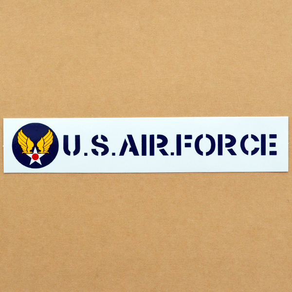 ステッカー/シール USエアフォース(アメリカ空軍) *メール便可 アメリカ雑貨・家具・看板・コカコーラグッズ通販 レイジーストア